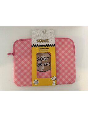 Good Grief Pink 13" Laptop Skin- Peanuts